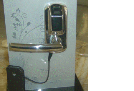 Fingerprint Lock, Water Resistant, LEFT