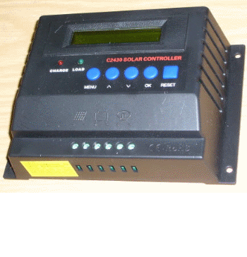 LCD Solar Regulator, 25A, PWM