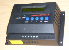 LCD Solar Regulator, 25A, PWM