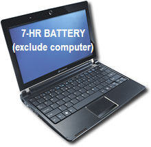 Battery (7800 mAh) for Gateway 11.6" LT3104A, LT3105A, LT3106A
