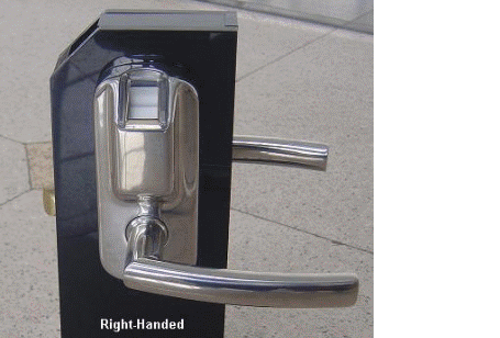 Fingerprint Lock, Water Resistant, RIGHT